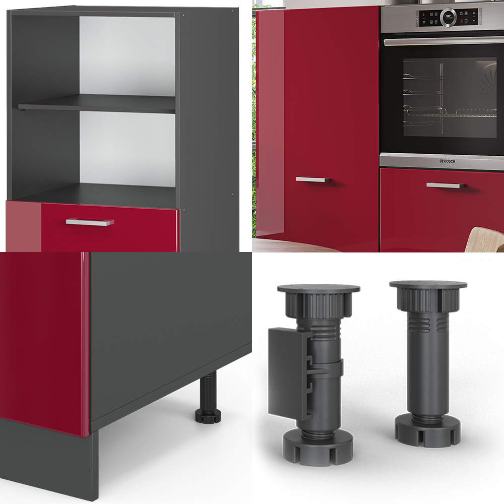 Einbauküche Vicco R-Line 180 cm ohne Arbeitsplatte - Bild 33 von 104