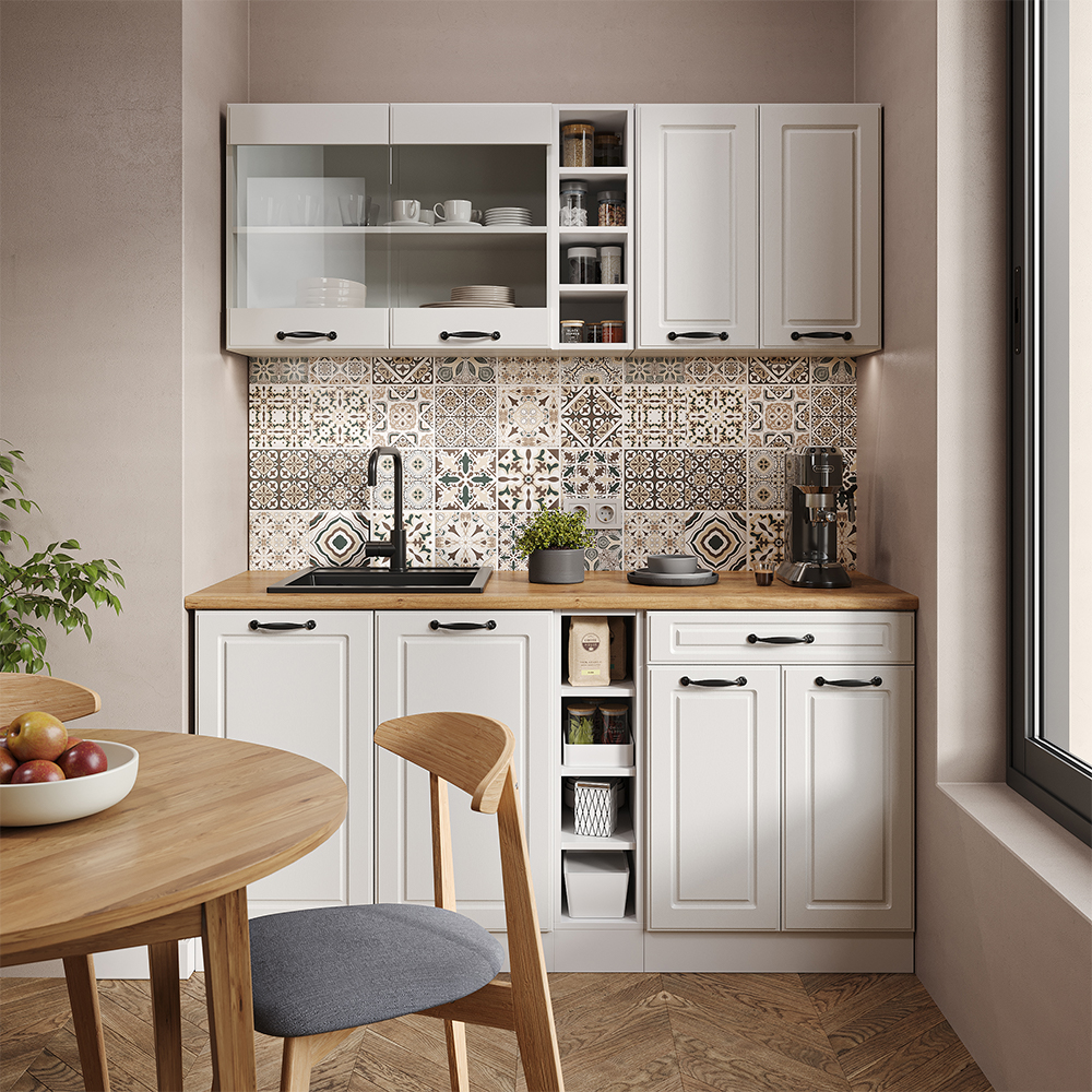 Singleküche Vicco R-Line 160 cm ohne Arbeitsplatte - Bild 65 von 116