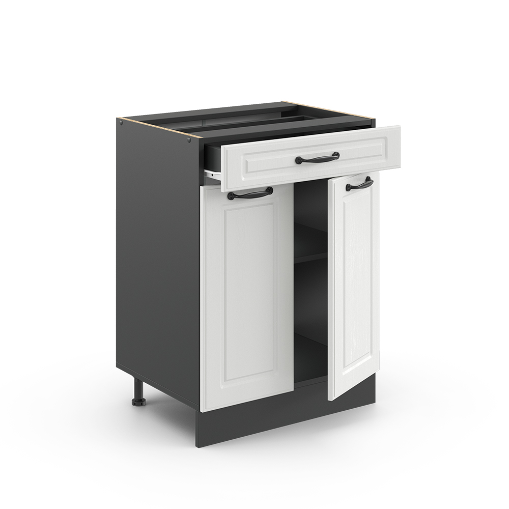 Küchenunterschrank Vicco R-Line 60 cm mit Schublade, ohne Arbeitsplatte - Bild 31 von 68