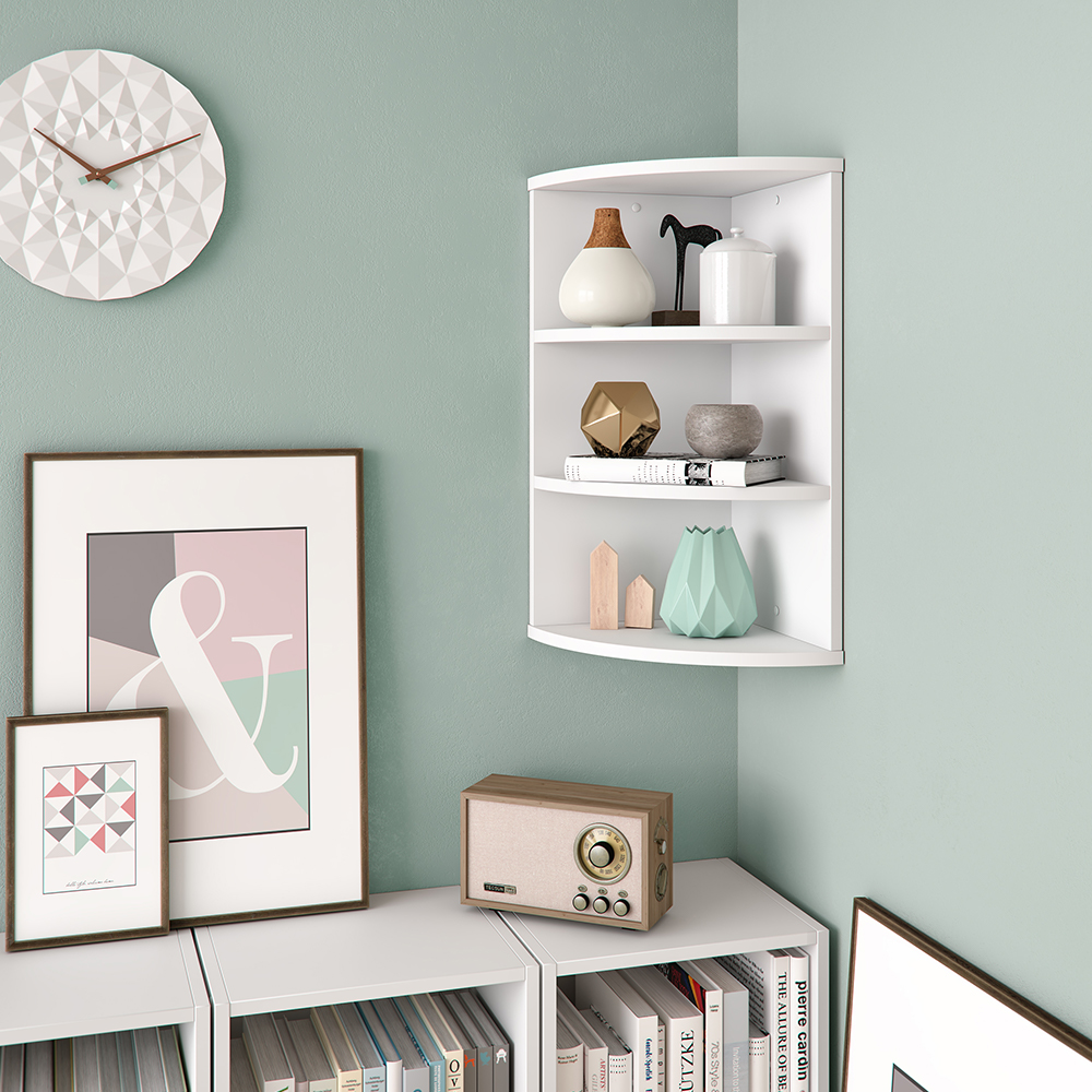 Wandregal Vicco Ecki 30 x 60 cm - Bild 10 von 46