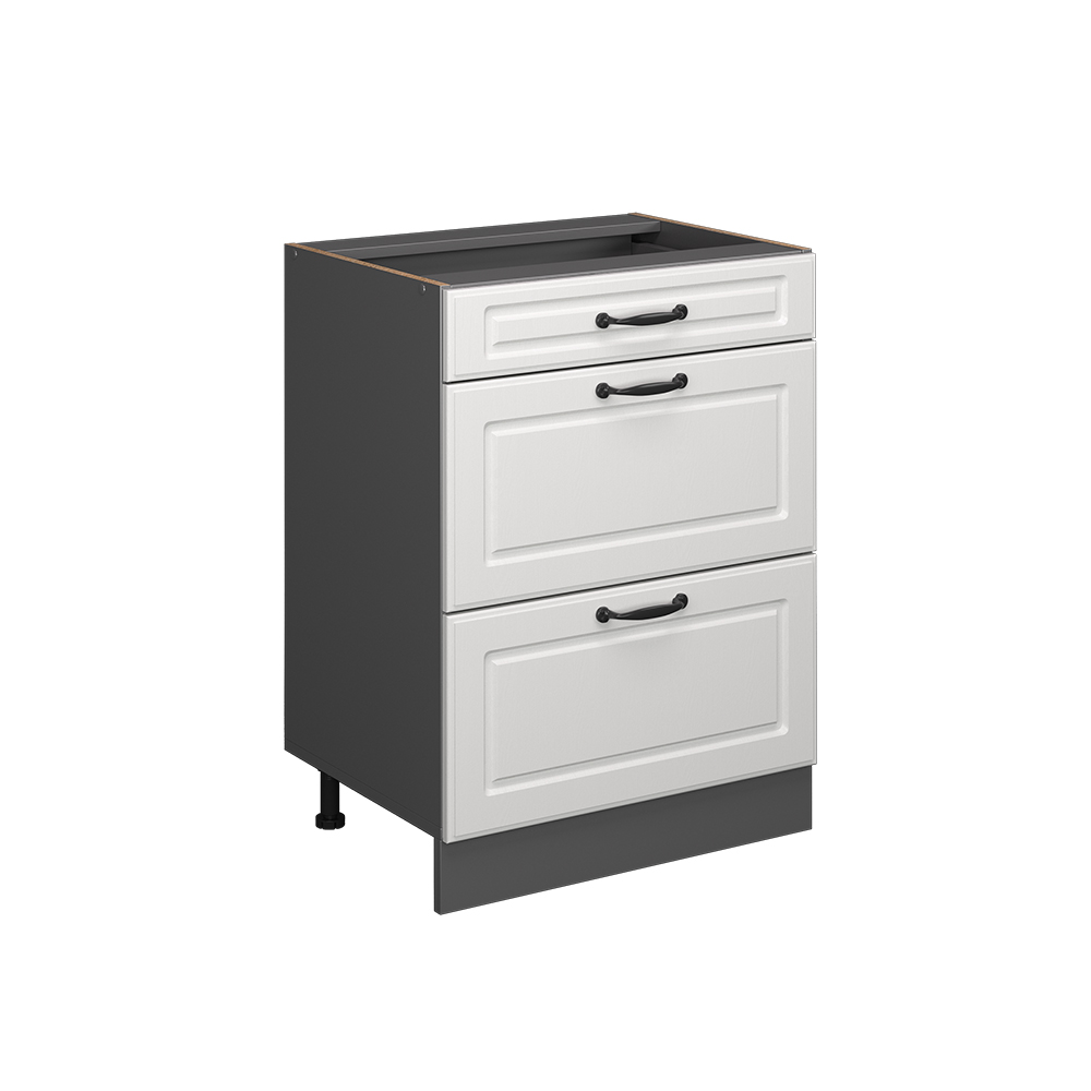 Küchenunterschrank Vicco R-Line 60 cm mit Schubladen, ohne Arbeitsplatte - Bild 23 von 68