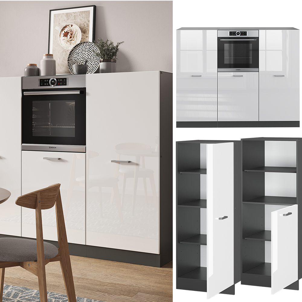 Einbauküche Vicco R-Line 180 cm ohne Arbeitsplatte - Bild 22 von 104