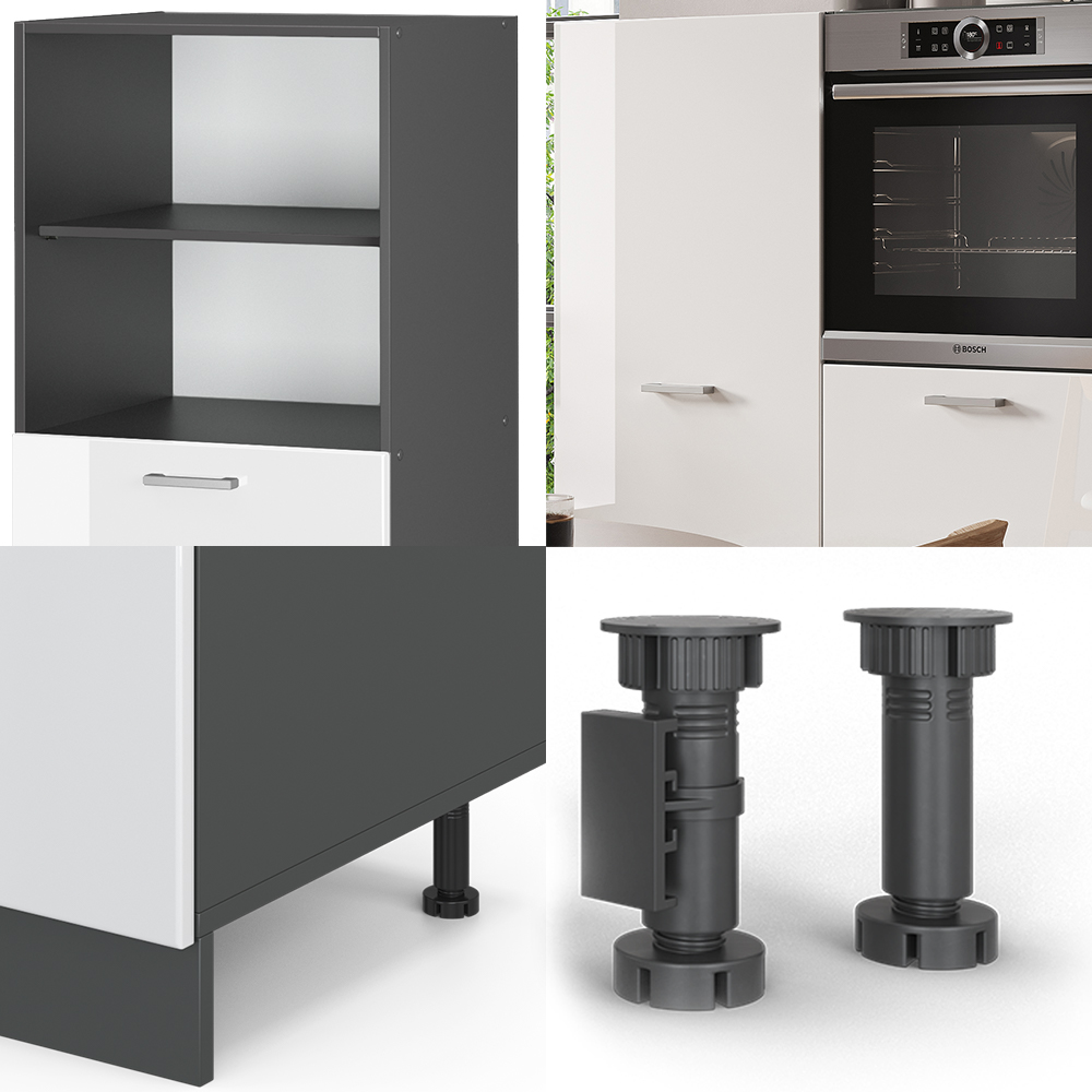 Einbauküche Vicco R-Line 180 cm ohne Arbeitsplatte - Bild 25 von 104