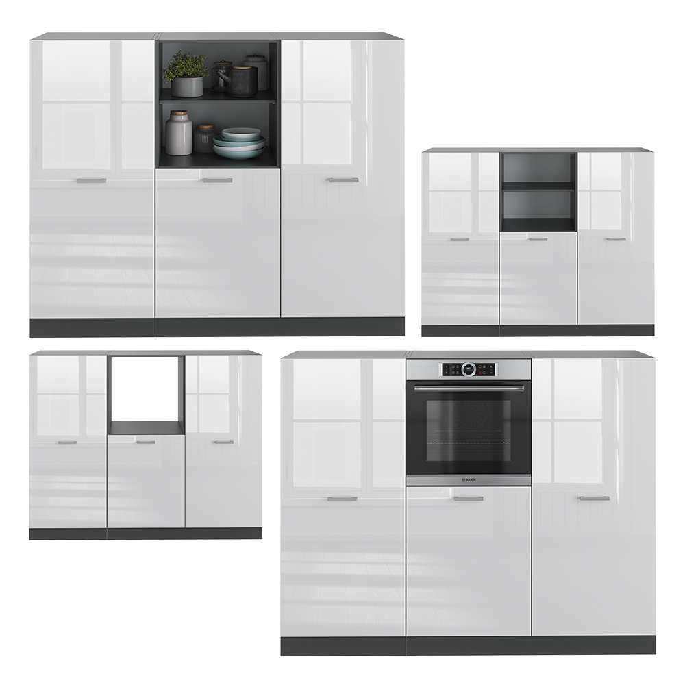 Einbauküche Vicco R-Line 180 cm ohne Arbeitsplatte - Bild 27 von 104