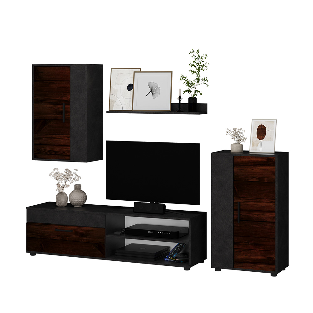 Wohnwand Vicco Berno 4-teiliges Set - Bild 14 von 63