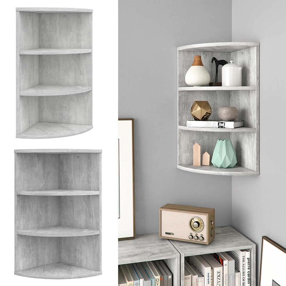 Wandregal Vicco Ecki 30 x 60 cm - Bild 22 von 46