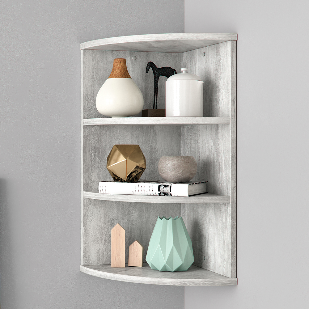 Wandregal Vicco Ecki 30 x 60 cm - Bild 25 von 46