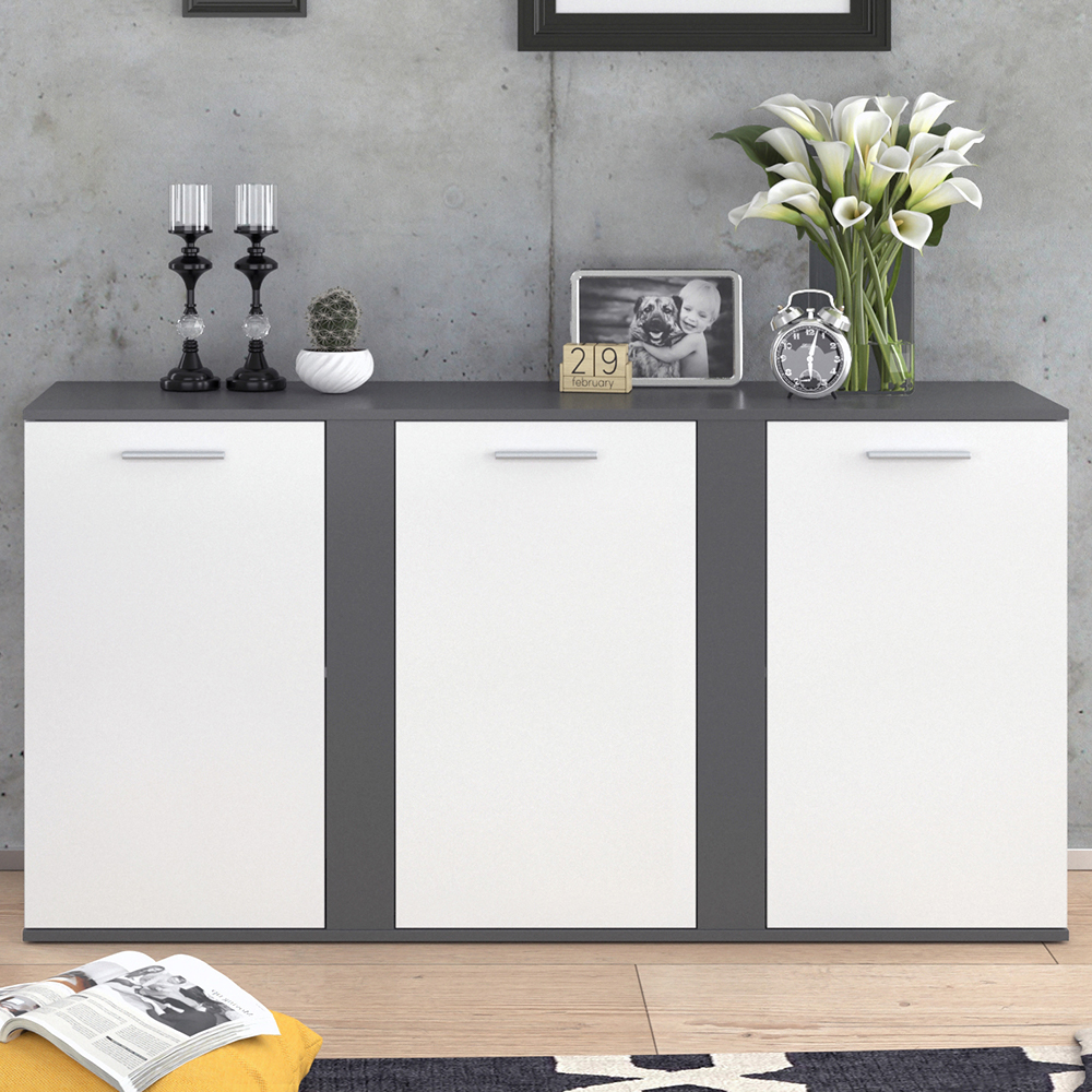 Kommode Vicco Novelli 40 x 80 cm mit Schubladen