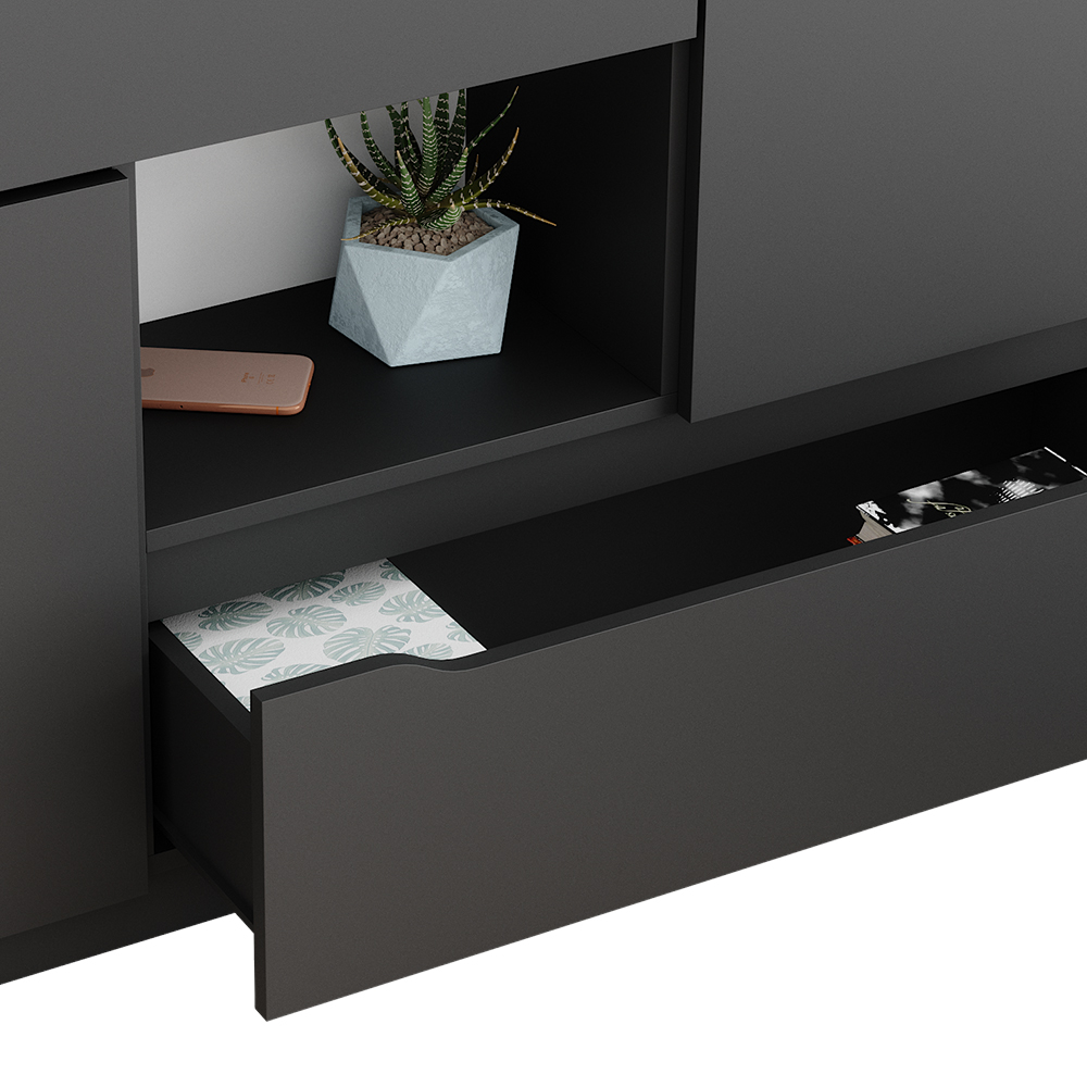 Kommode Vicco Ruben 120 x 84 cm mit Schubladen - Bild 17 von 27