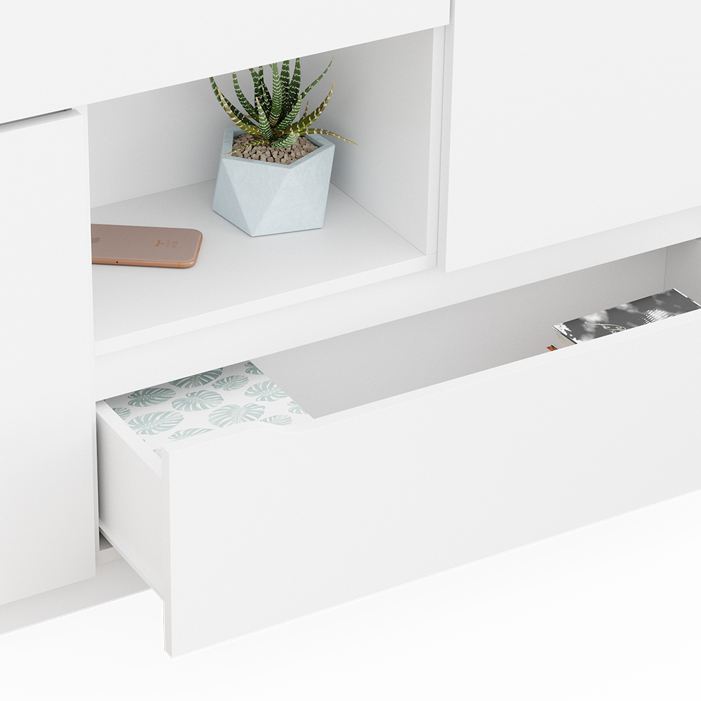 Kommode Vicco Ruben 120 x 84 cm mit Schubladen - Bild 9 von 27