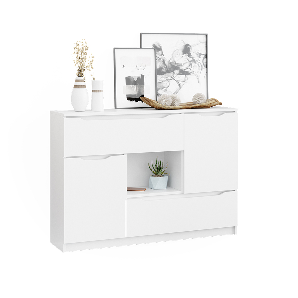 Kommode Vicco Ruben 120 x 84 cm mit Schubladen - Bild 10 von 27