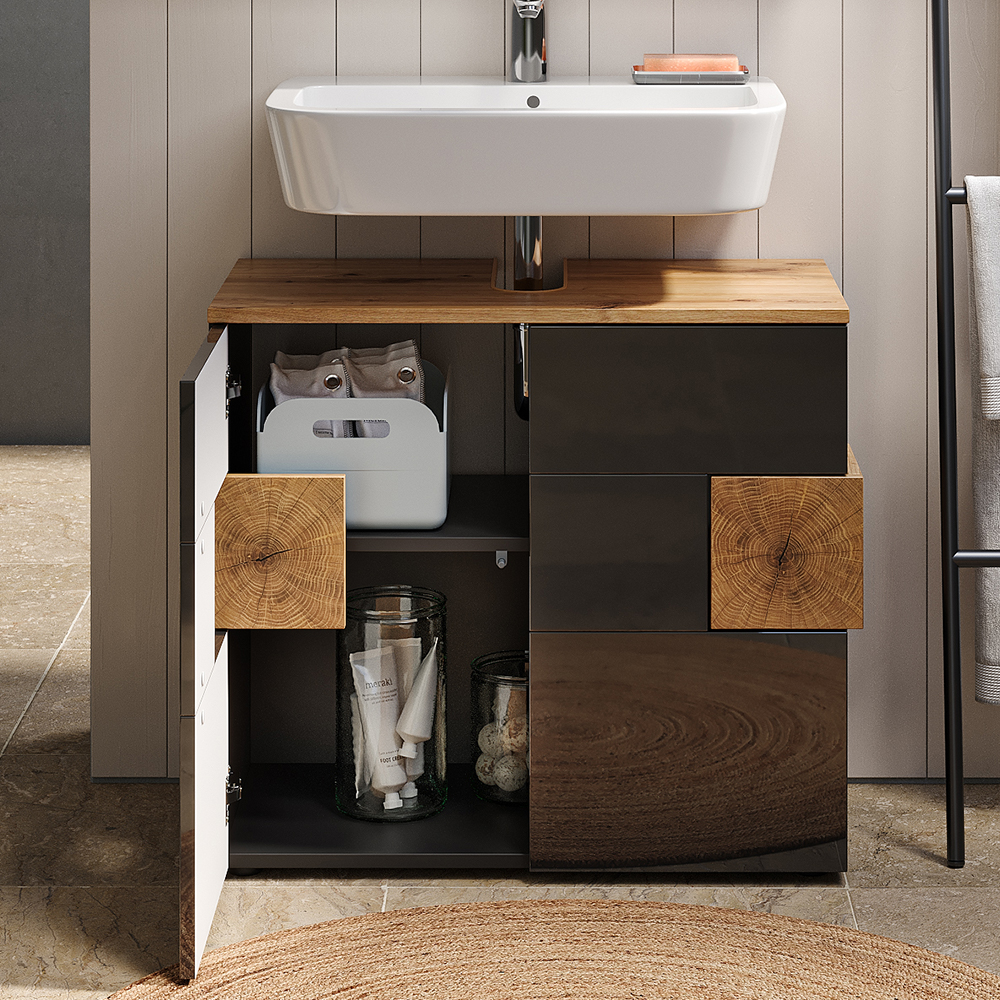 Waschbeckenunterschrank Vicco Eden 73.1 x 64 cm - Bild 7 von 18