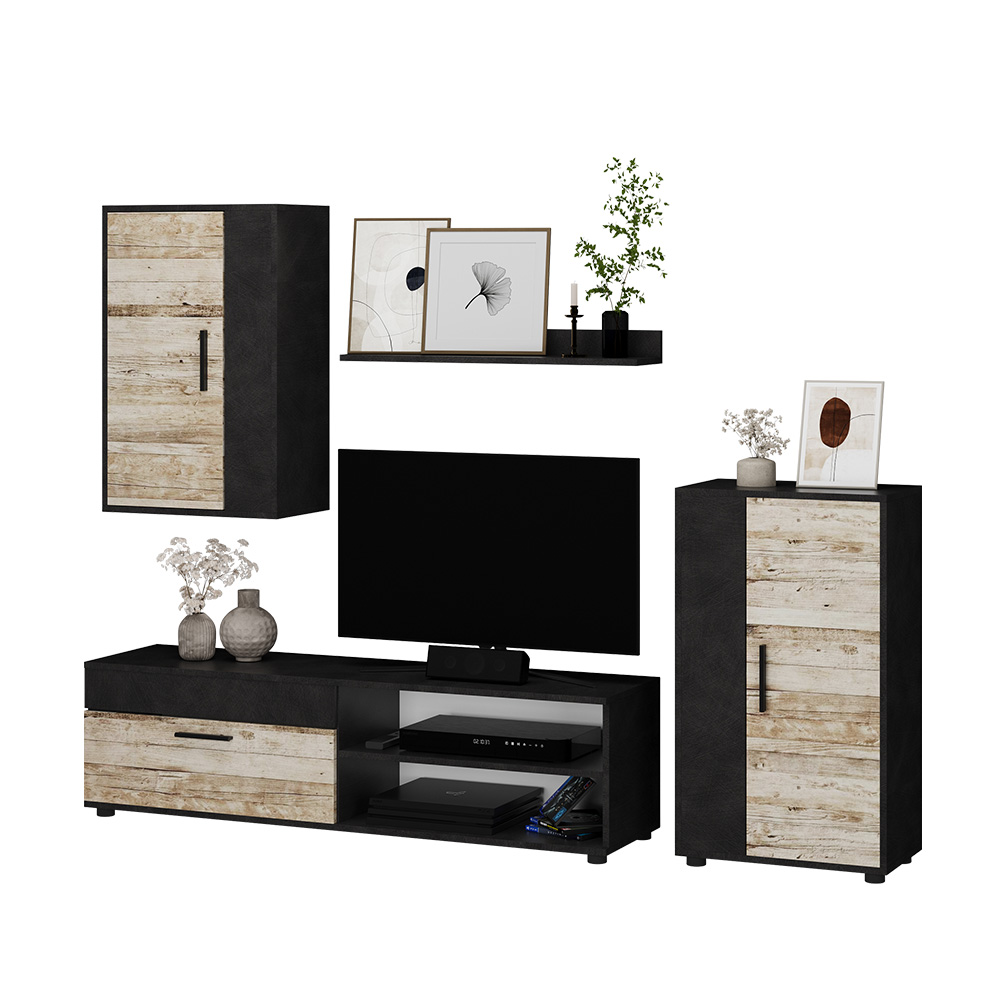 Wohnwand Vicco Berno 4-teiliges Set - Bild 22 von 63