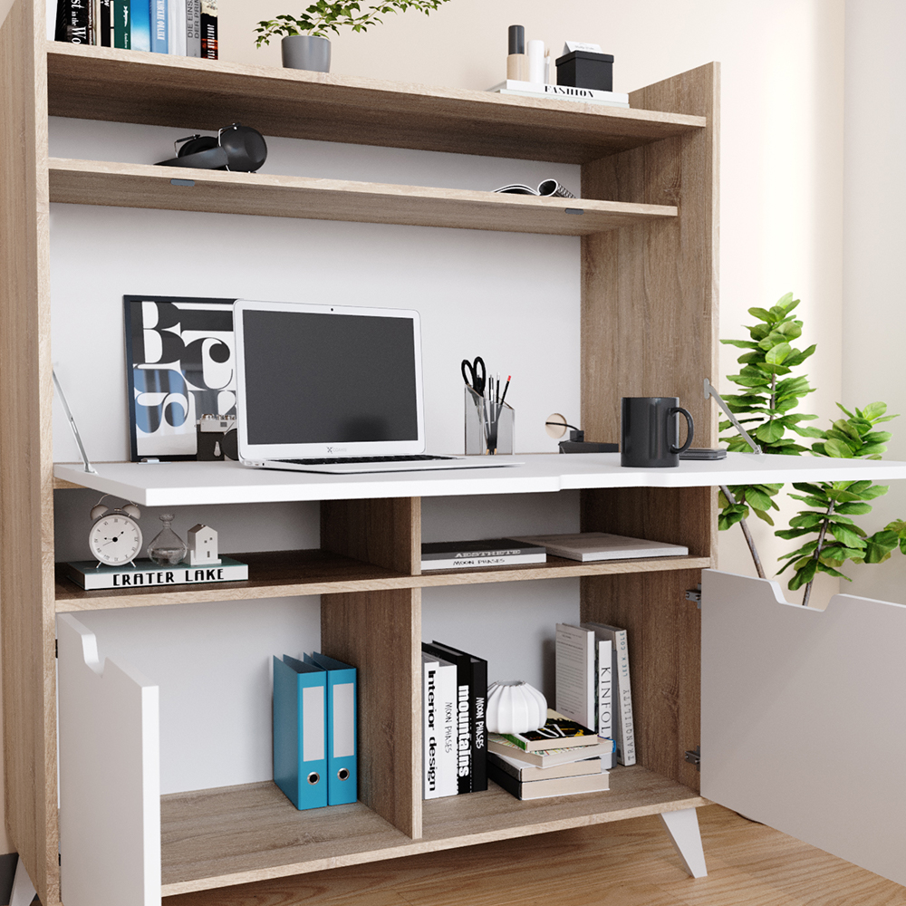 Sekretär Schreibtisch Vicco Berdi 110 x 45 cm