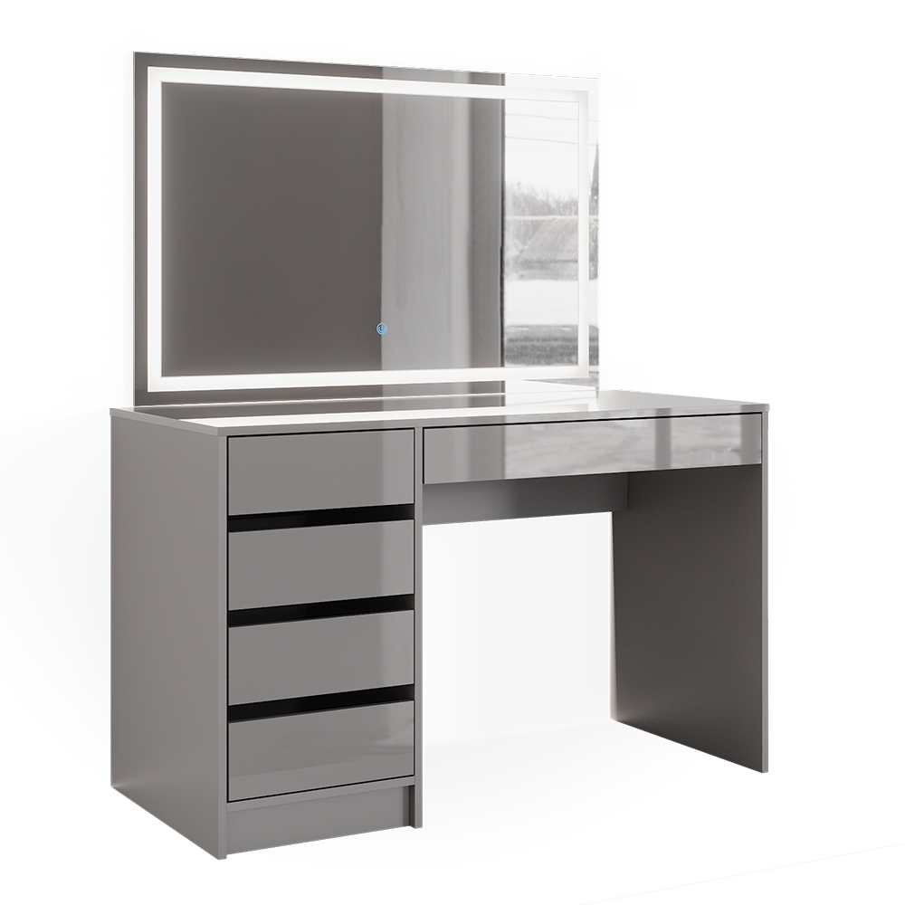 Schminktisch Vicco Sherry 120 cm mit LED-Spiegel - Bild 37 von 89