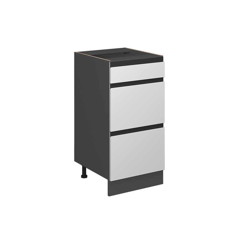 Küchenunterschrank Vicco R-Line 40 cm J-Shape, Schubladen, ohne Arbeitsplatte - Bild 14 von 18