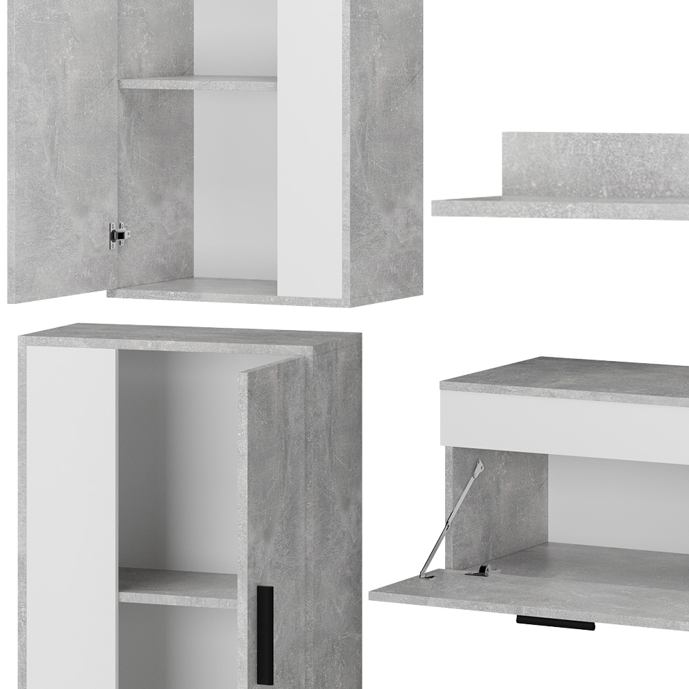 Wohnwand Vicco Berno 4-teiliges Set - Bild 37 von 63