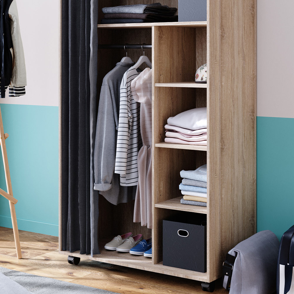 Kleiderschrank Vicco Doros 100 x 168 cm