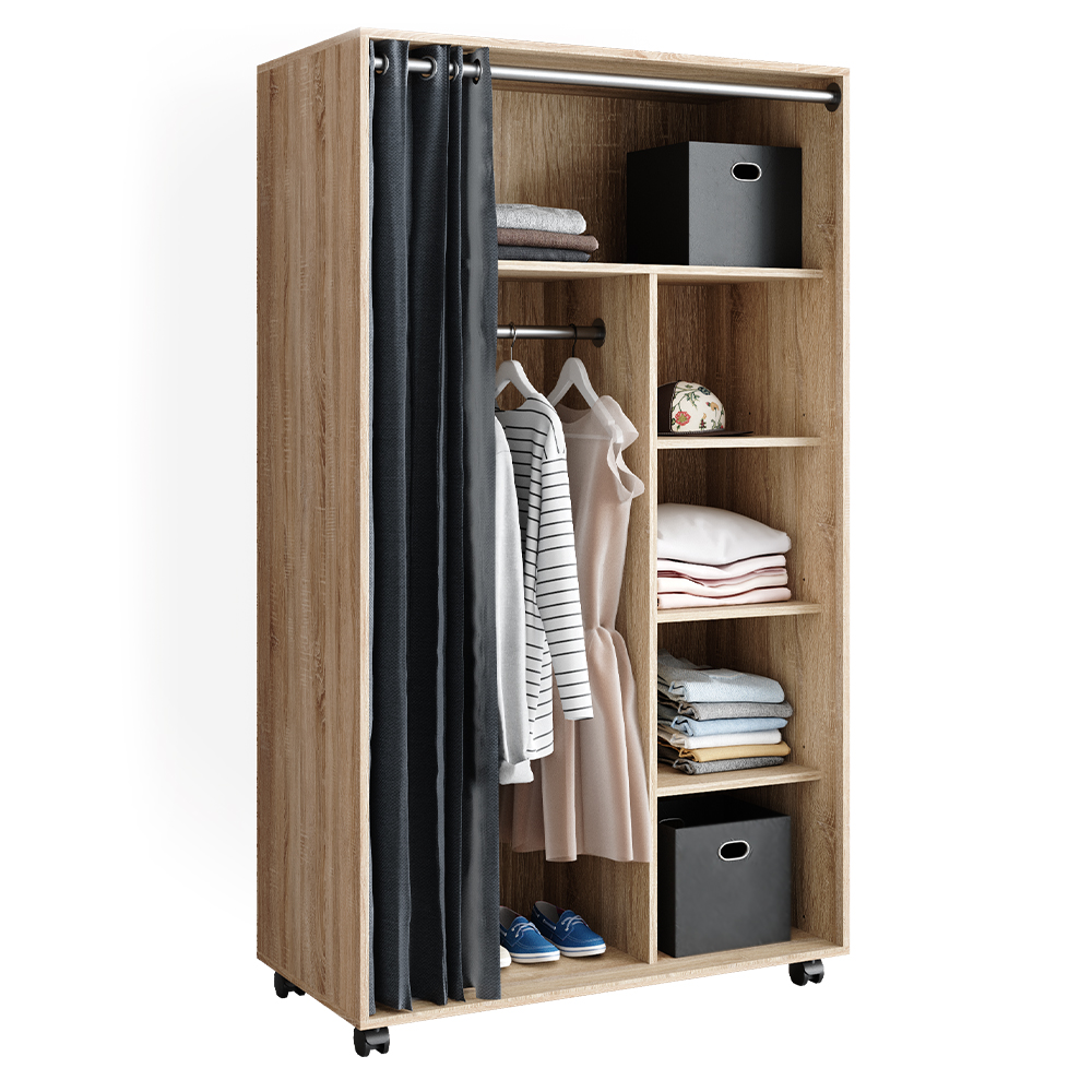 Kleiderschrank Vicco Doros 100 x 168 cm