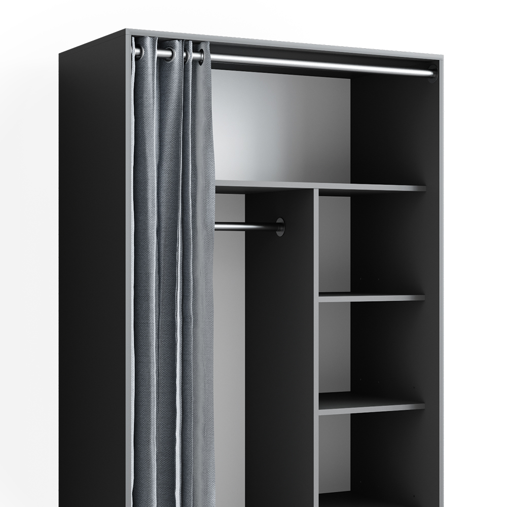 Kleiderschrank Vicco Doros 100 x 168 cm