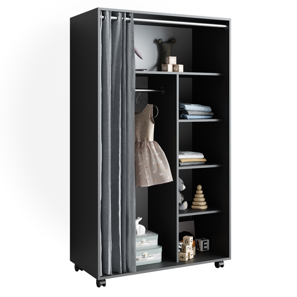 Kleiderschrank Vicco Doros 100 x 168 cm