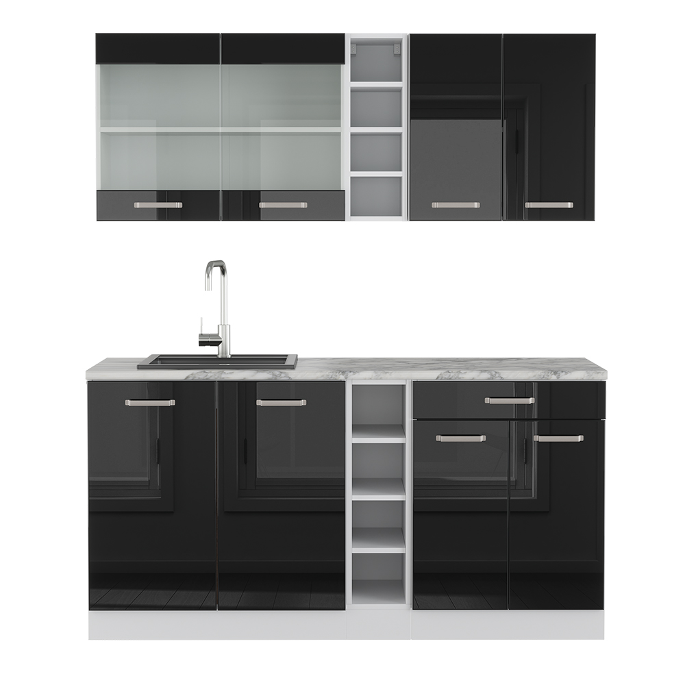 Singleküche Vicco R-Line 160 cm ohne Arbeitsplatte - Bild 77 von 116
