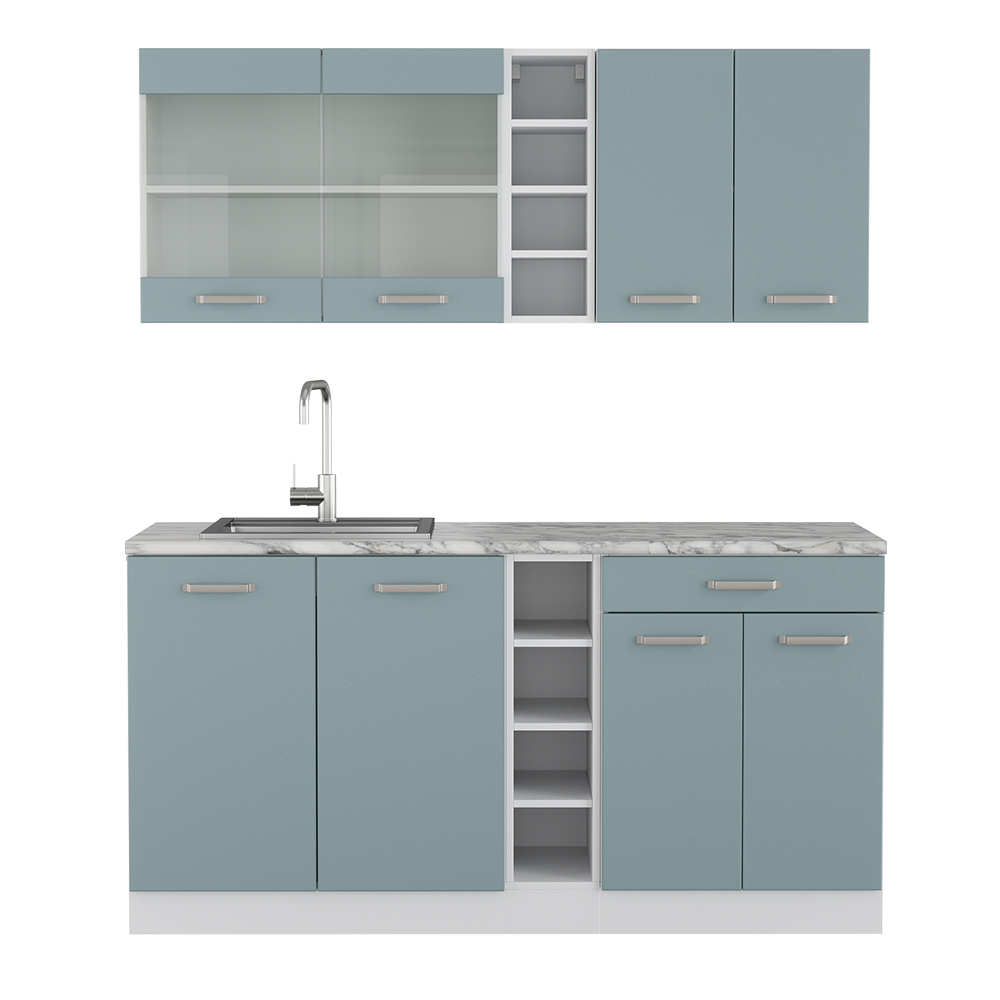 Singleküche Vicco R-Line 160 cm ohne Arbeitsplatte - Bild 85 von 116
