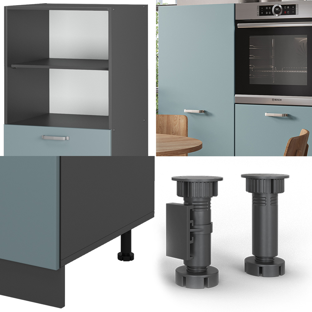 Einbauküche Vicco R-Line 180 cm ohne Arbeitsplatte - Bild 57 von 104