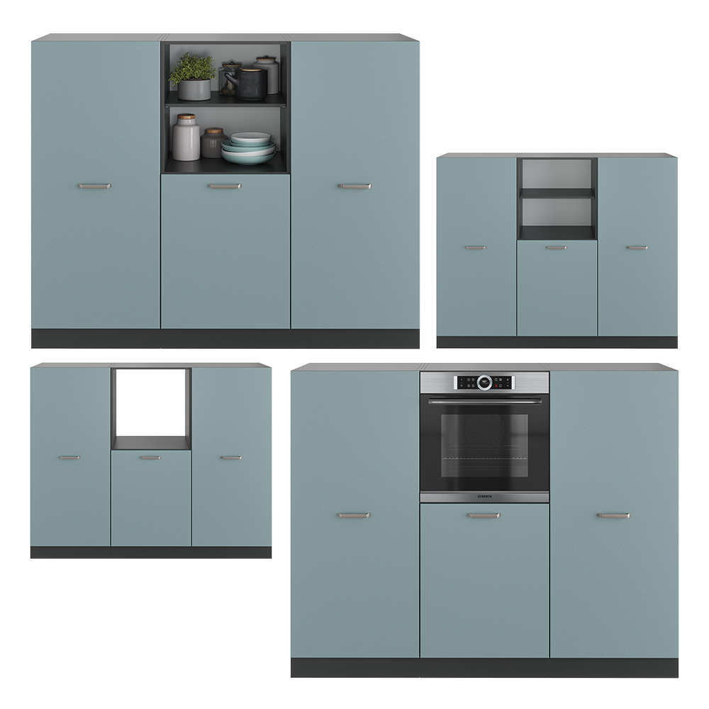 Einbauküche Vicco R-Line 180 cm ohne Arbeitsplatte - Bild 59 von 104