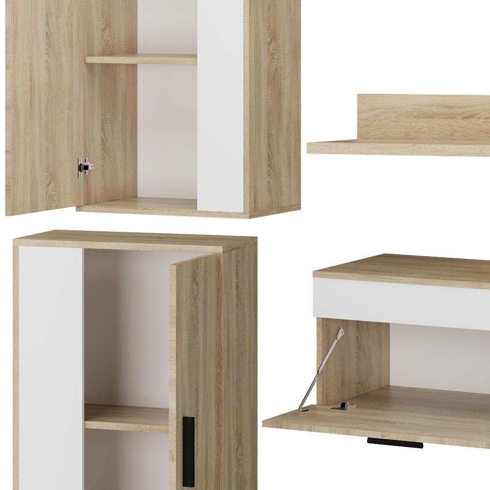 Wohnwand Vicco Berno 4-teiliges Set - Bild 29 von 63