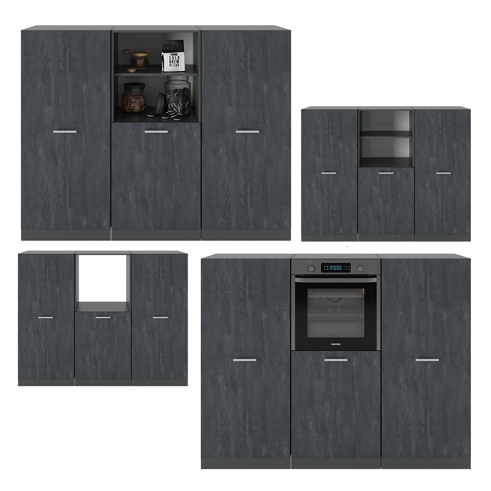 Einbauküche Vicco R-Line 180 cm ohne Arbeitsplatte - Bild 67 von 104