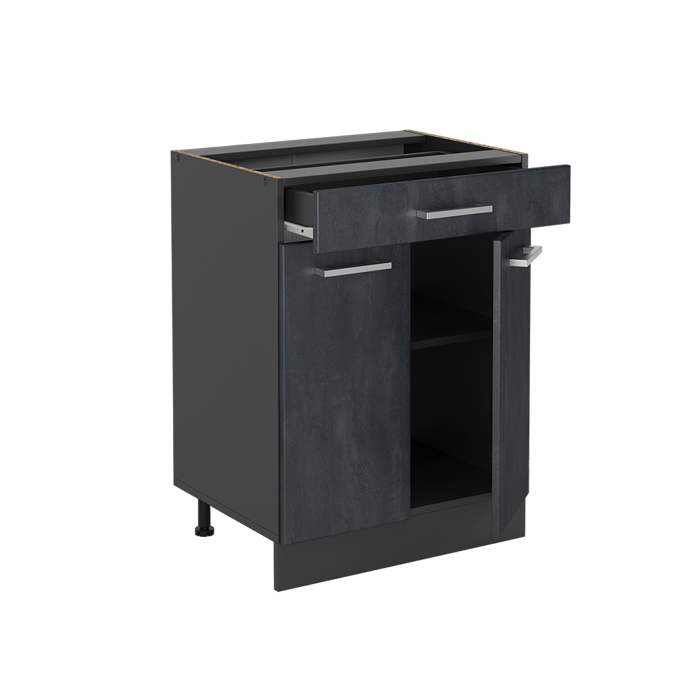 Küchenunterschrank Vicco R-Line 60 cm mit Schublade, ohne Arbeitsplatte - Bild 46 von 68