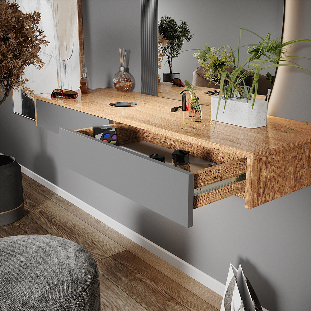 Schminktisch Vicco Melisa 120 cm mit LED Beleuchtung - Bild 17 von 29