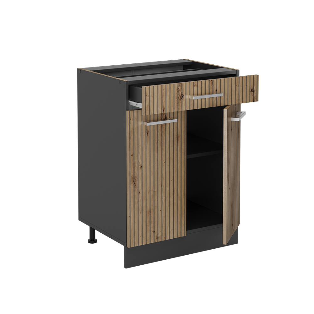 Küchenunterschrank Vicco R-Line 60 cm mit Schublade, ohne Arbeitsplatte - Bild 51 von 68