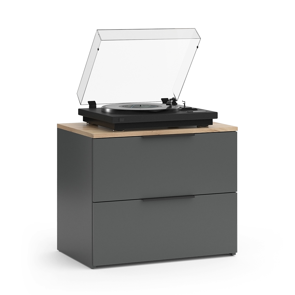 Kommode Vicco Wido 60 x 50 cm mit 2 Schubladen