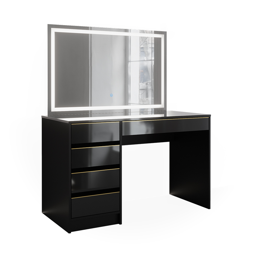Schminktisch Vicco Sherry 120 cm mit LED-Spiegel - Bild 64 von 89