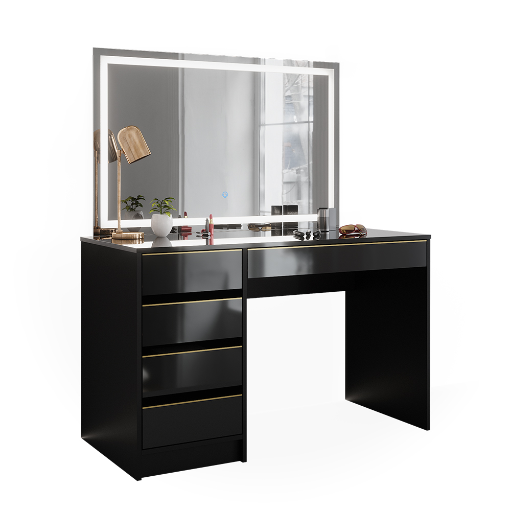 Schminktisch Vicco Sherry 120 cm mit LED-Spiegel - Bild 70 von 89