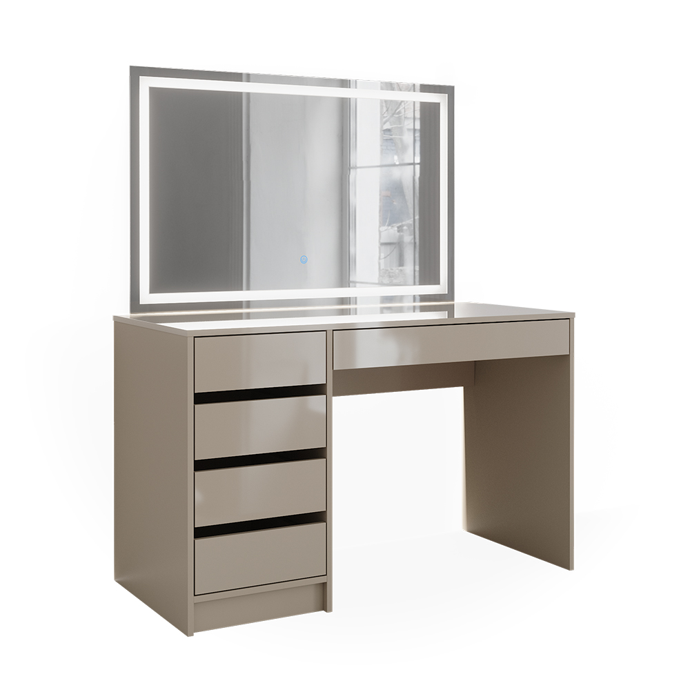 Schminktisch Vicco Sherry 120 cm mit LED-Spiegel - Bild 46 von 89
