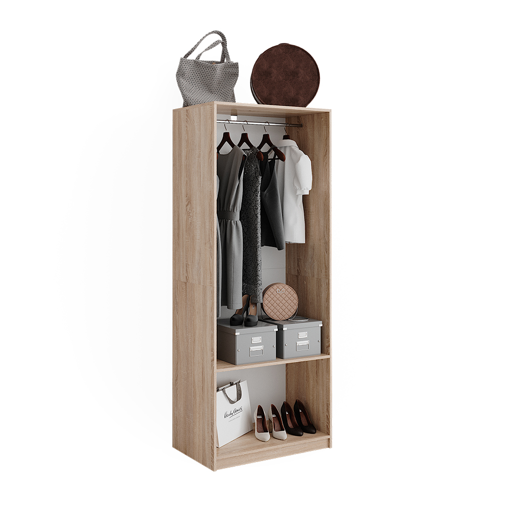 Kleiderschrank Vicco Elmo 80 x 200 cm