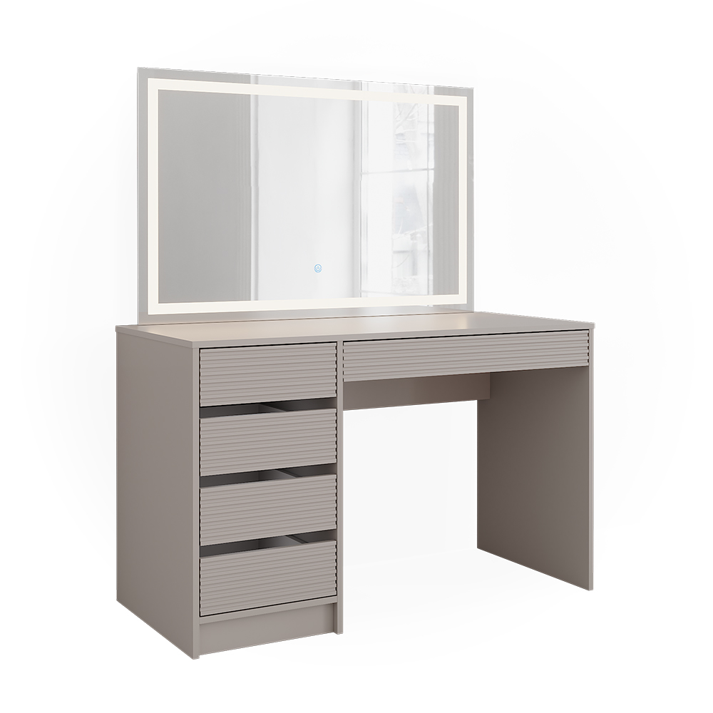 Schminktisch Vicco Sherry 120 cm mit LED-Spiegel - Bild 73 von 89