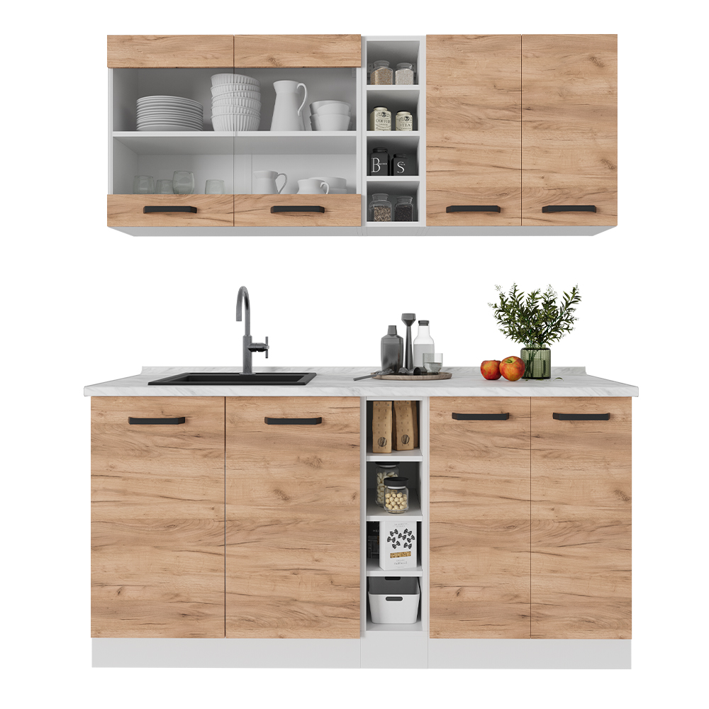 Singleküche Vicco R-Line 160 cm ohne Arbeitsplatte - Bild 109 von 116