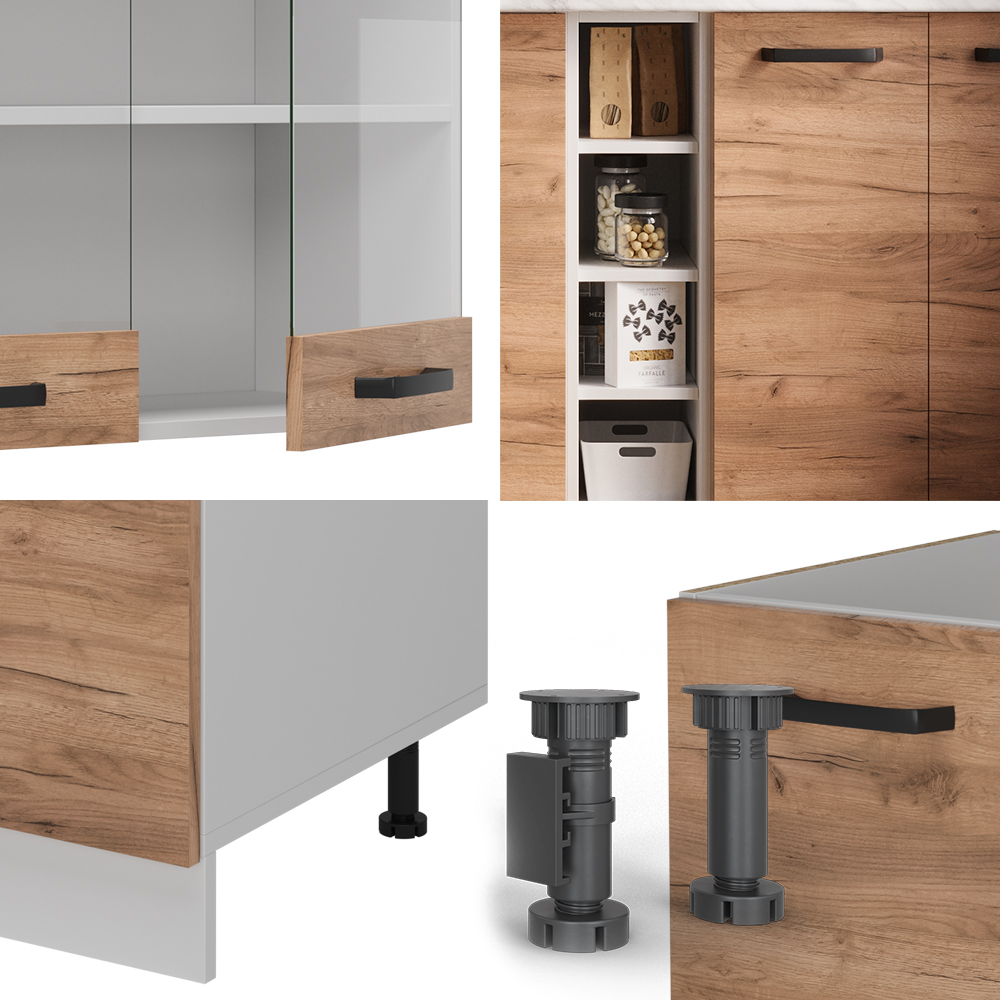 Singleküche Vicco R-Line 160 cm ohne Arbeitsplatte - Bild 112 von 116