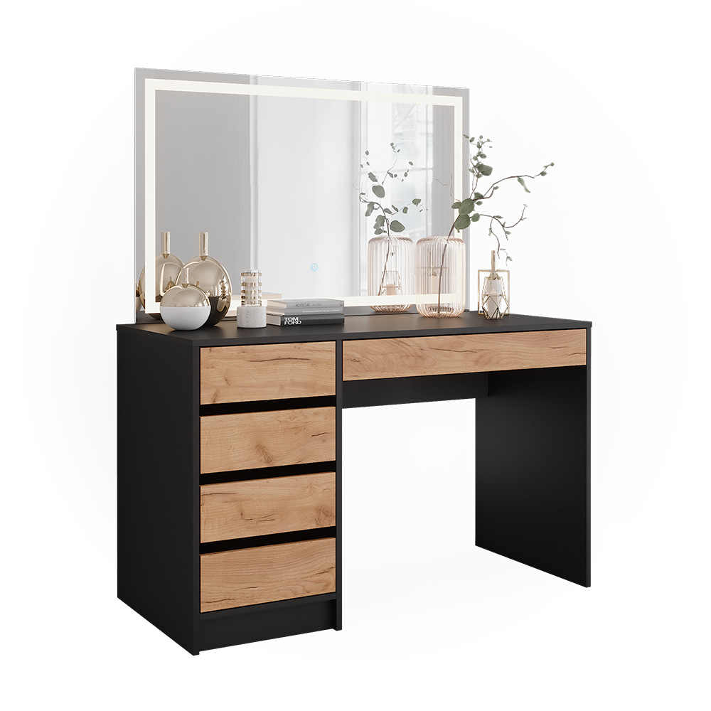 Schminktisch Vicco Sherry 120 cm mit LED-Spiegel - Bild 88 von 89