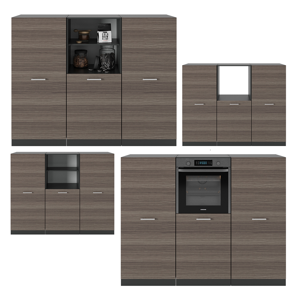 Einbauküche Vicco R-Line 180 cm ohne Arbeitsplatte - Bild 90 von 104