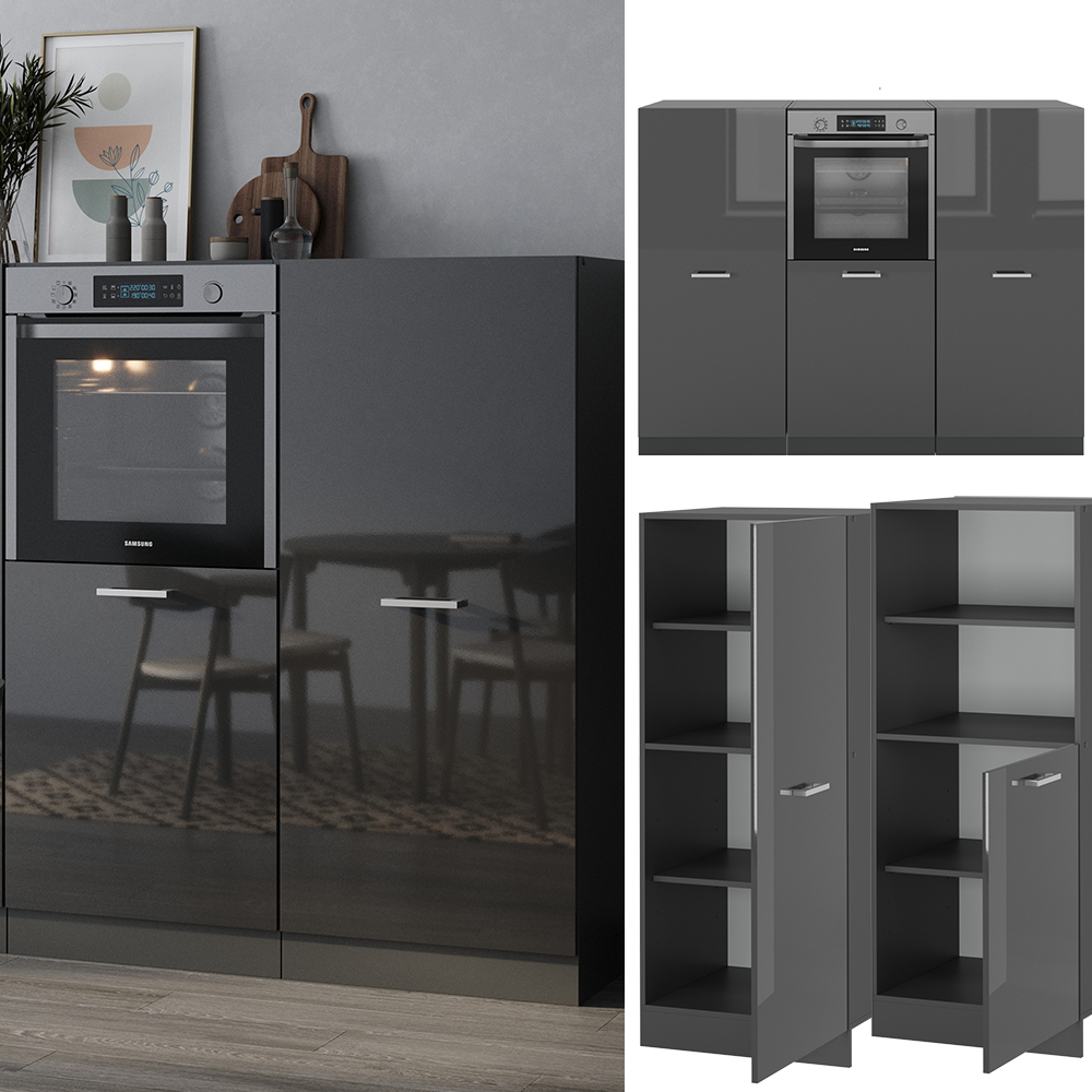 Einbauküche Vicco R-Line 180 cm ohne Arbeitsplatte - Bild 92 von 104