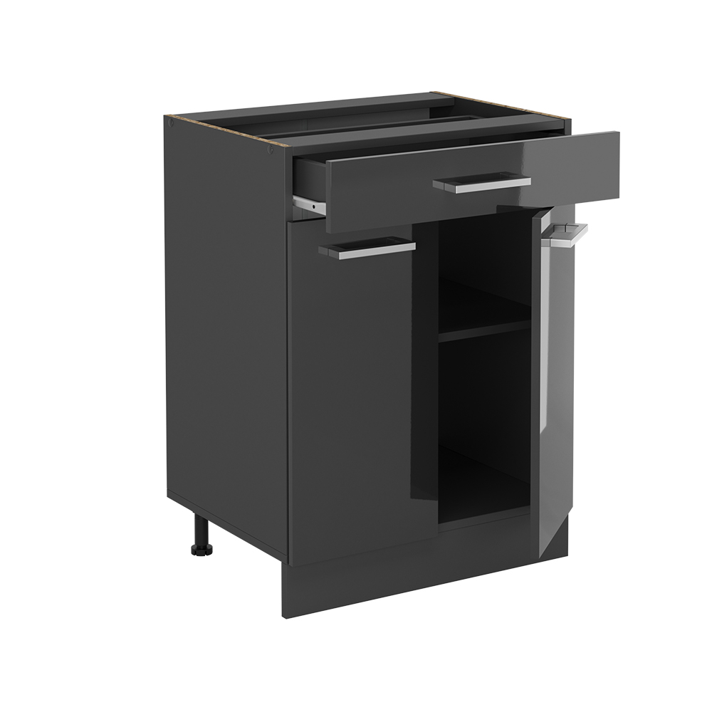 Küchenunterschrank Vicco R-Line 60 cm mit Schublade, ohne Arbeitsplatte - Bild 60 von 68