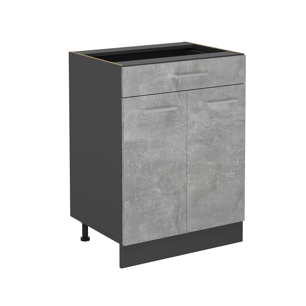 Küchenunterschrank Vicco R-Line 60 cm mit Schublade, ohne Arbeitsplatte - Bild 65 von 68