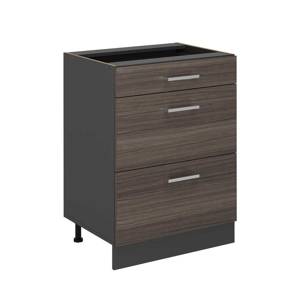 Küchenunterschrank Vicco R-Line 60 cm mit Schubladen, ohne Arbeitsplatte - Bild 57 von 68