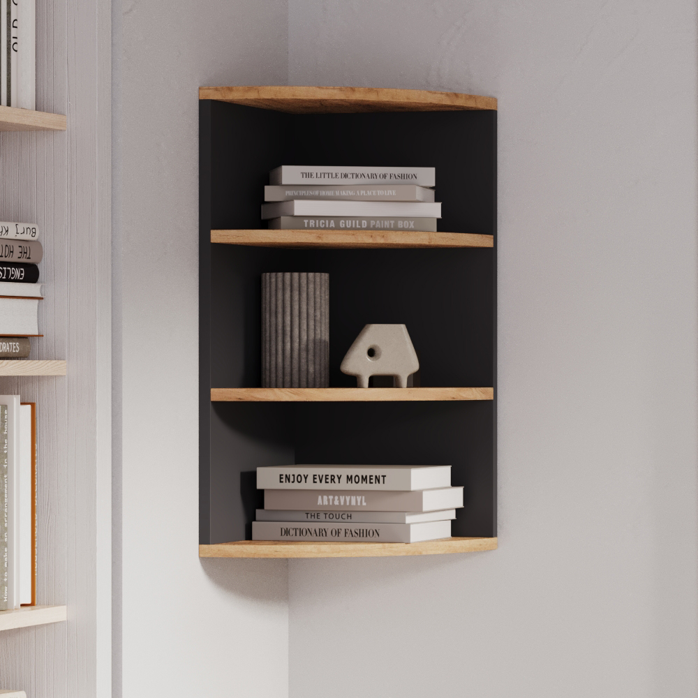 Wandregal Vicco Ecki 30 x 60 cm - Bild 38 von 46