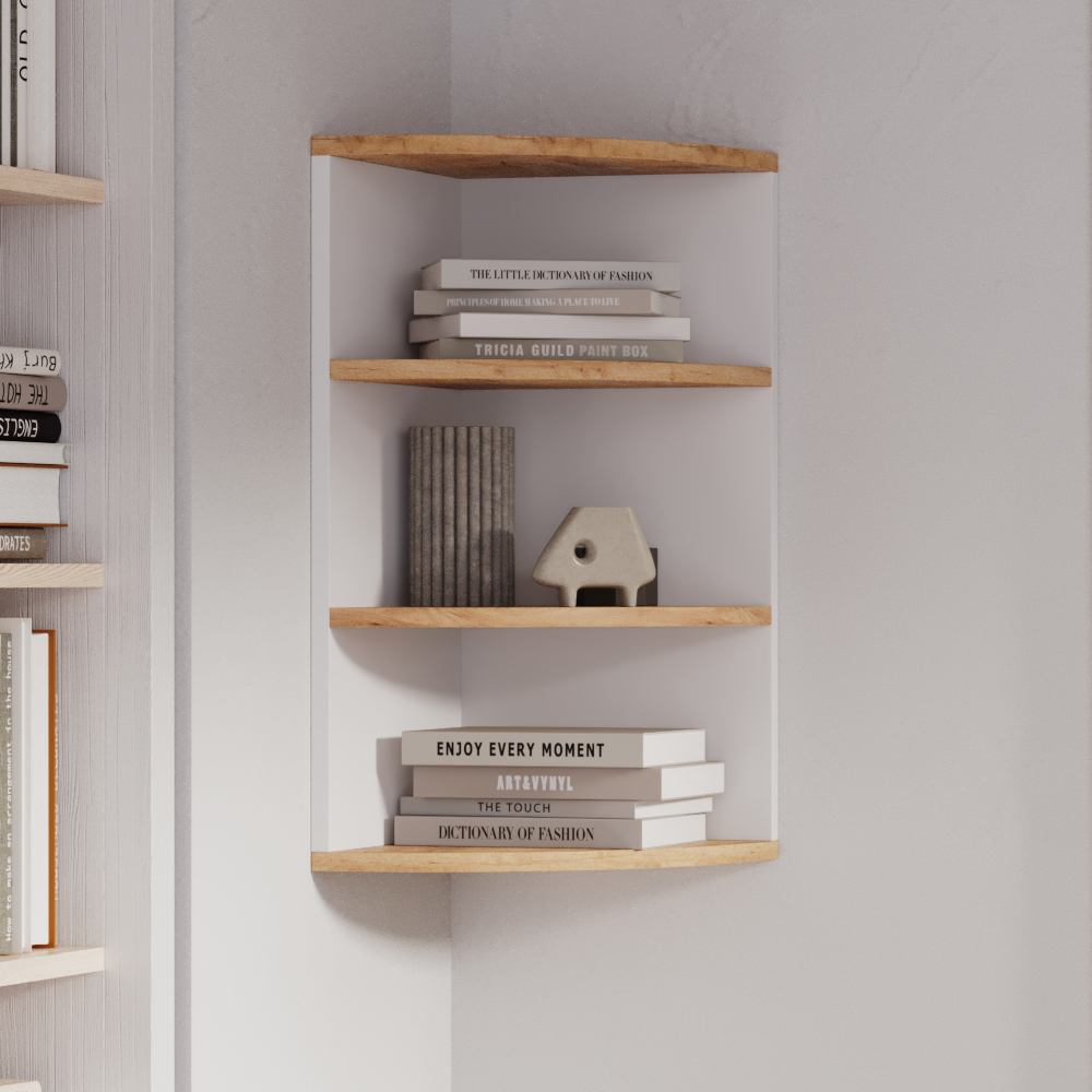 Wandregal Vicco Ecki 30 x 60 cm - Bild 44 von 46